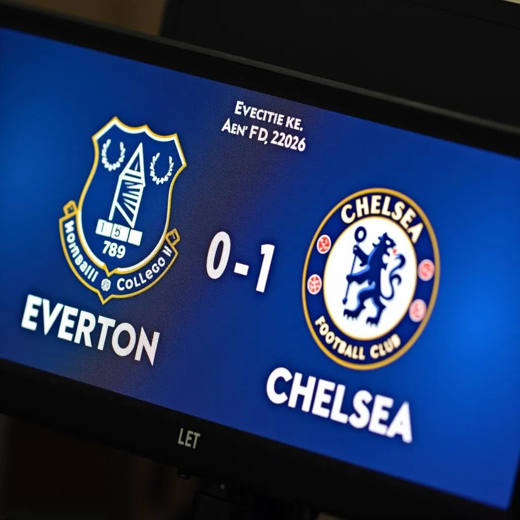 Everton vs Chelsea Highlight