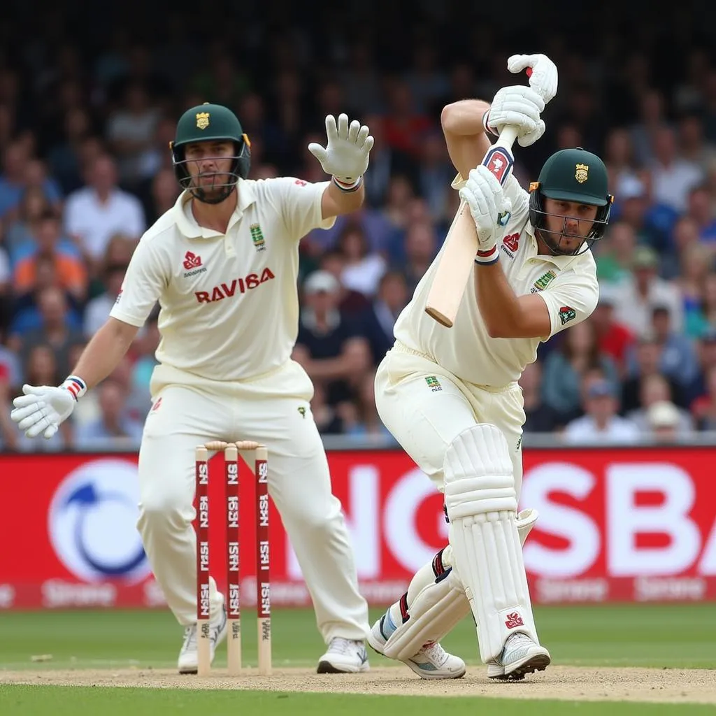 Finch and Short unleashing a flurry of boundaries