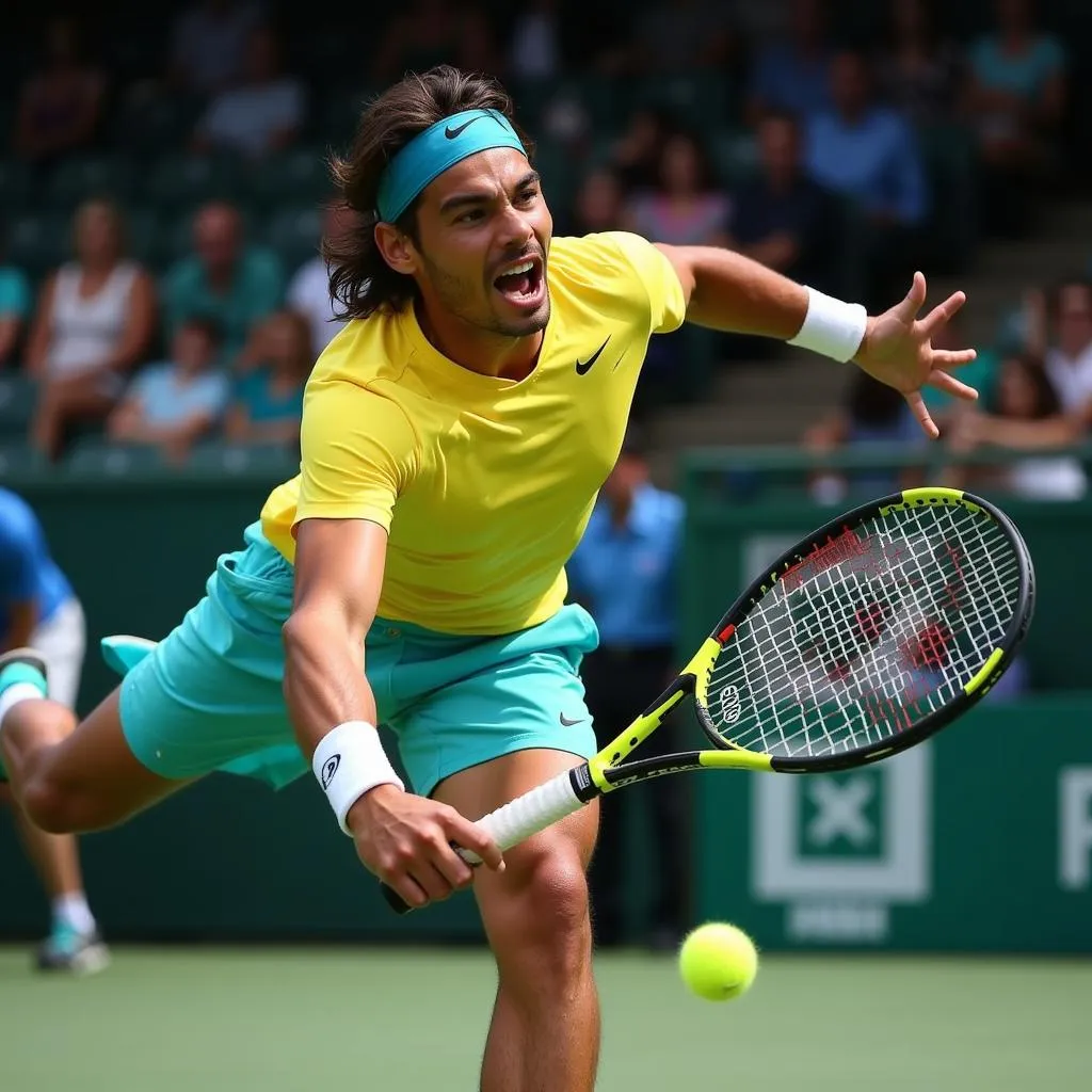 Fabio Fognini bùng nổ trước Rafael Nadal ở bán kết Monte Carlo Masters 2019