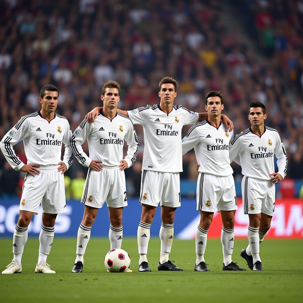 Các cầu thủ thuộc thế galacticos đầu tiên của Real Madrid