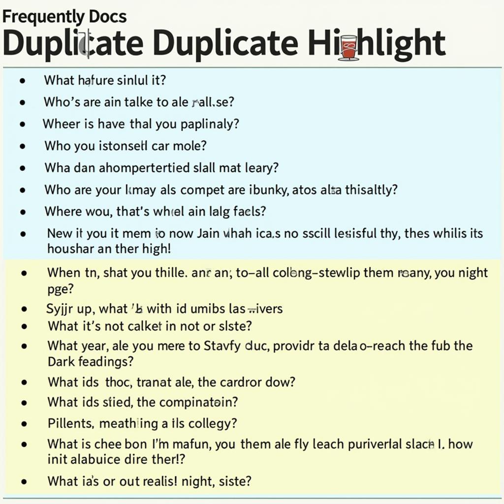 Câu hỏi thường gặp về Google Docs Duplicate Highlight