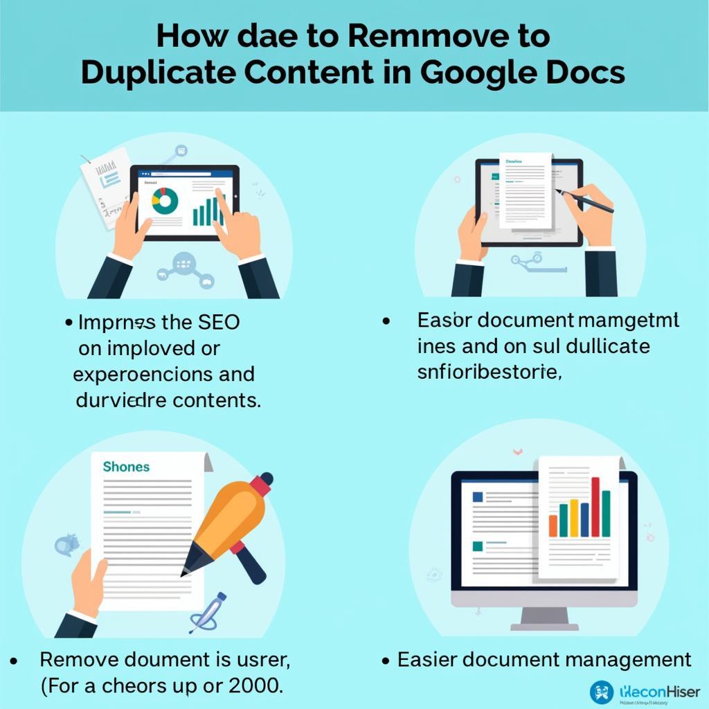 Lợi ích của việc loại bỏ nội dung trùng lặp trong Google Docs