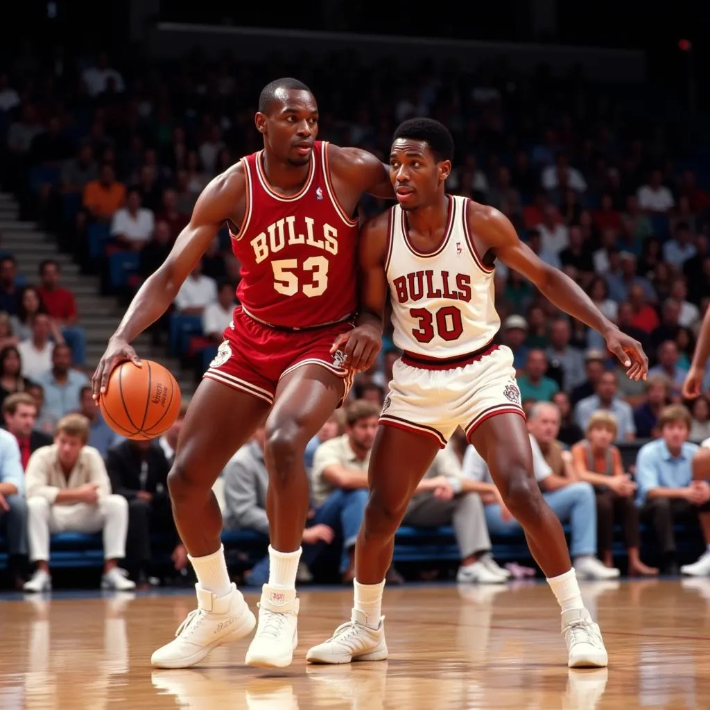 Hakeem Olajuwon thực hiện động tác &quot;Dream Shake&quot;