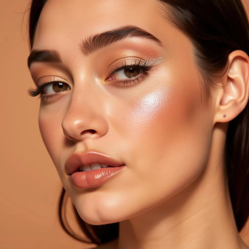 Hiệu ứng bắt sáng rạng rỡ của Highlight ColourPop Sheis