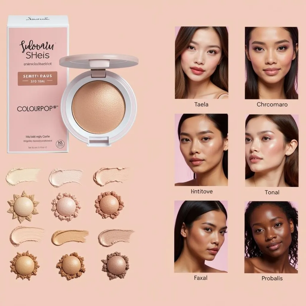 Highlight ColourPop Sheis phù hợp với nhiều tone da