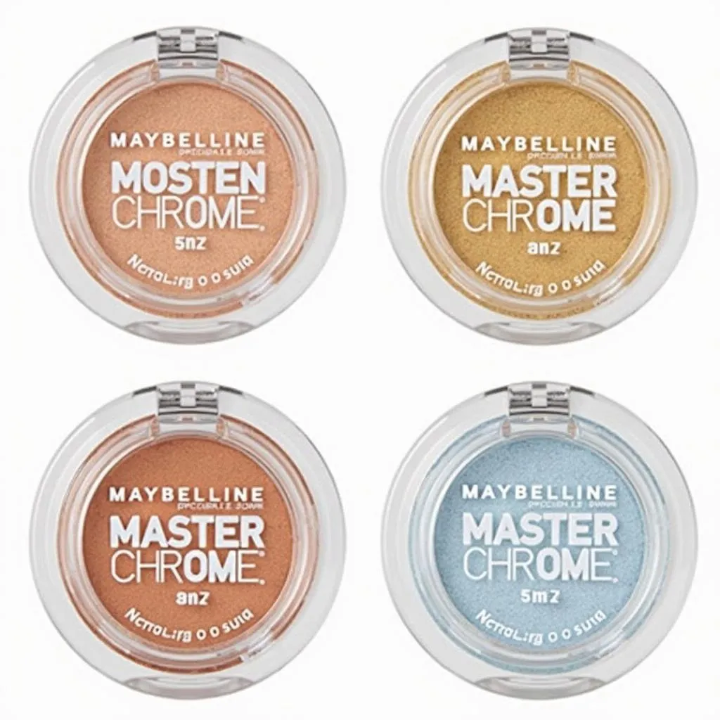 Bảng Phấn Highlight Master Chrome Maybelline