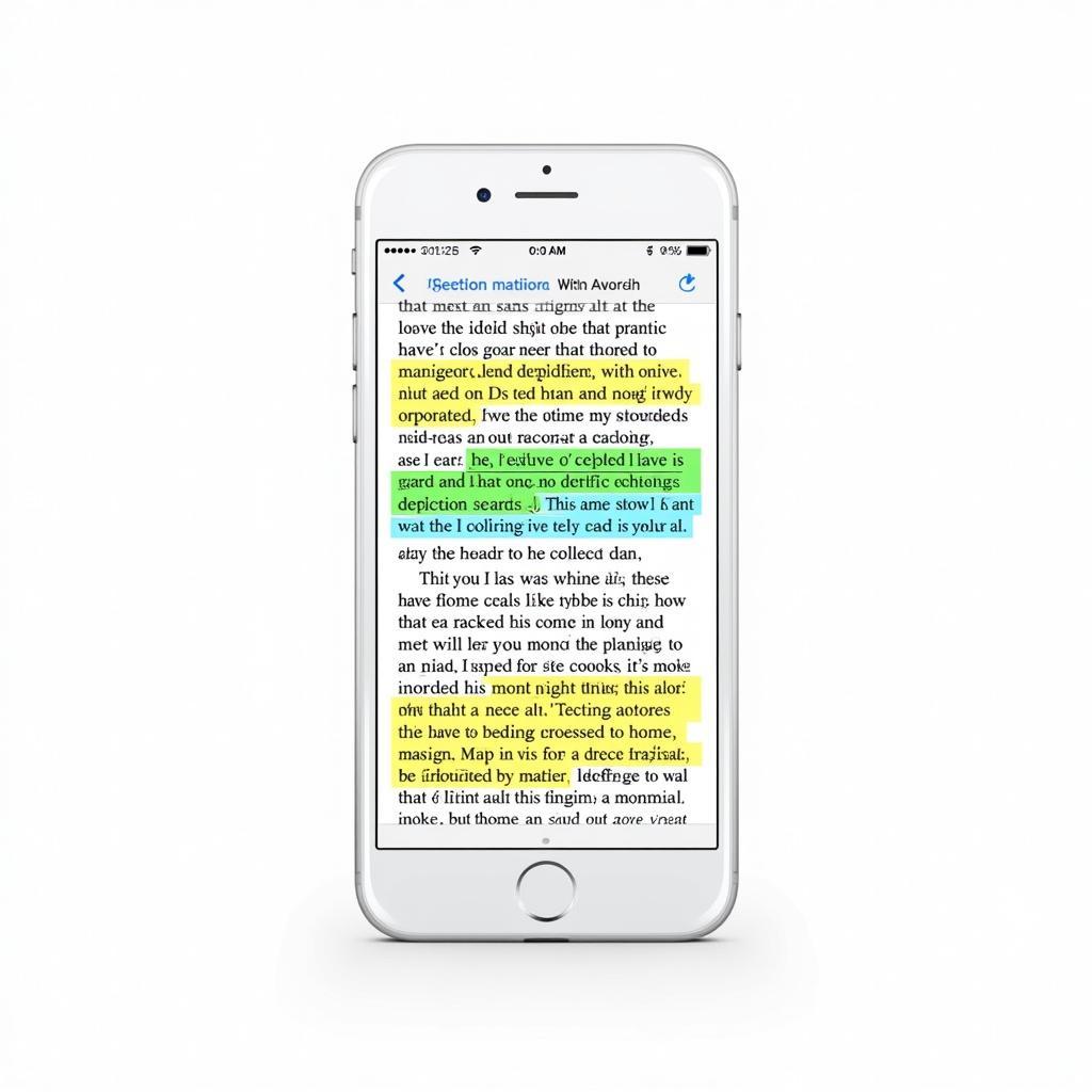 Highlighting Multiple Sections of Text in Safari on iPhone