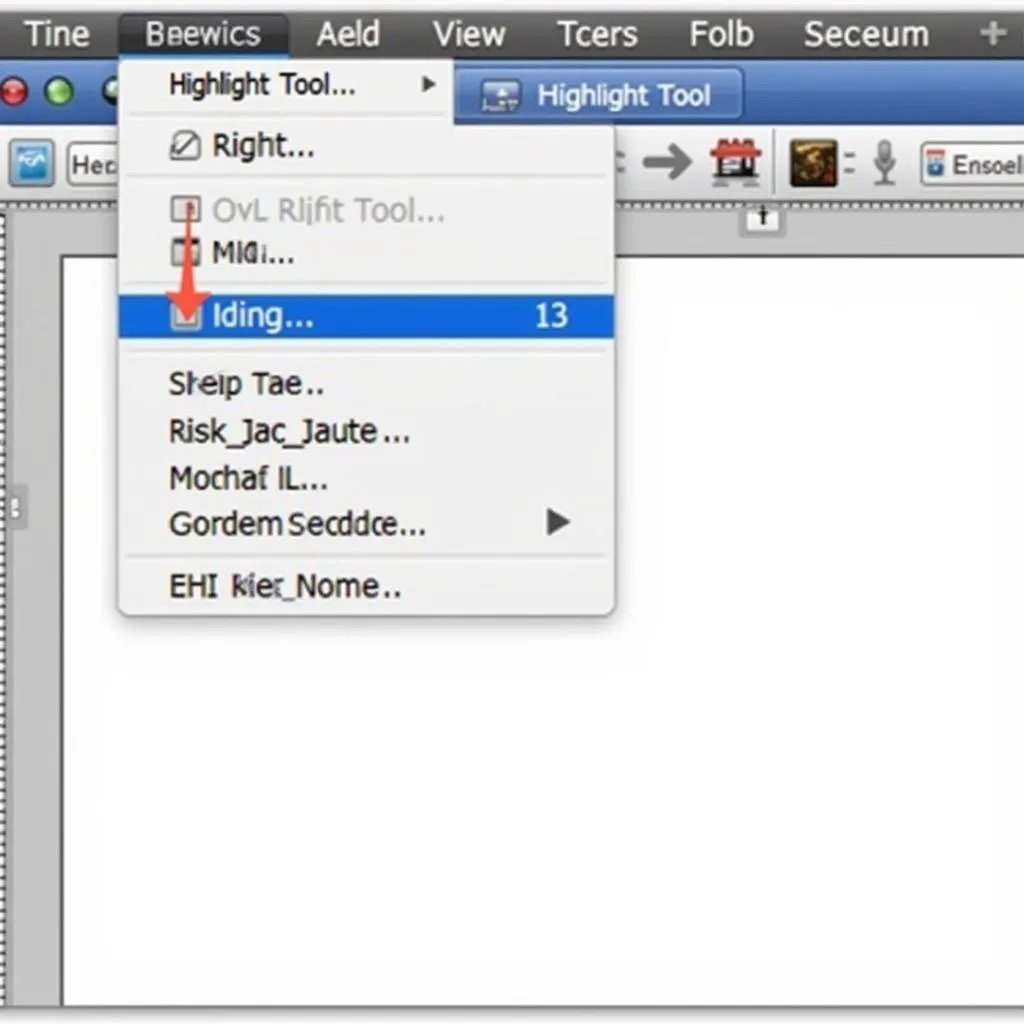 Photoshop 7 Highlight Tool Icon