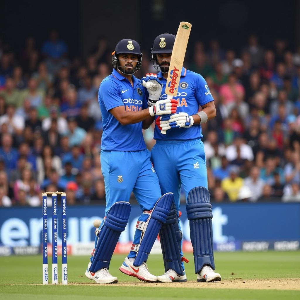 Jadeja and Dhoni's partnership in the 2019 World Cup semi-final