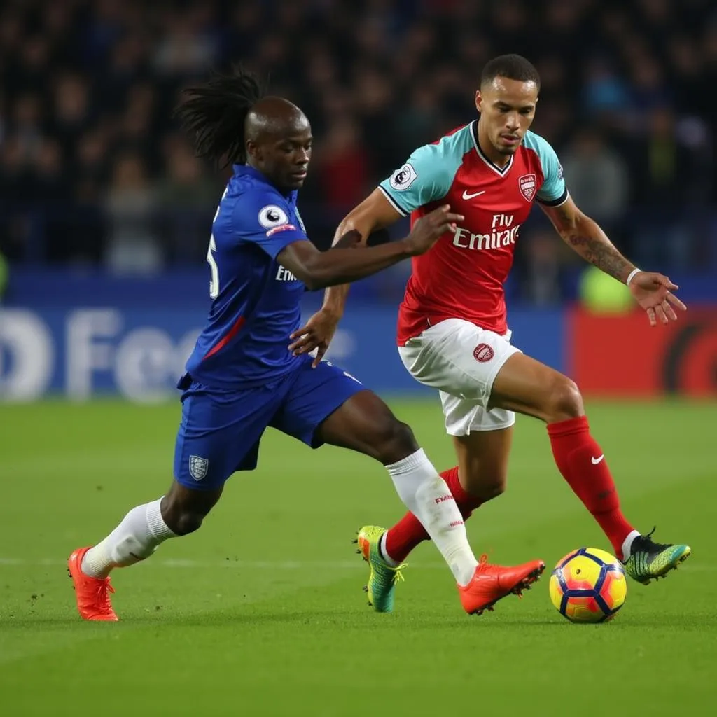 N'Golo Kante chặn đứng pha đột phá của Richarlison