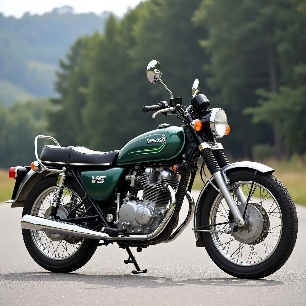 Kawasaki W250: Chiếc xe máy cổ điển mang phong cách Nhật Bản