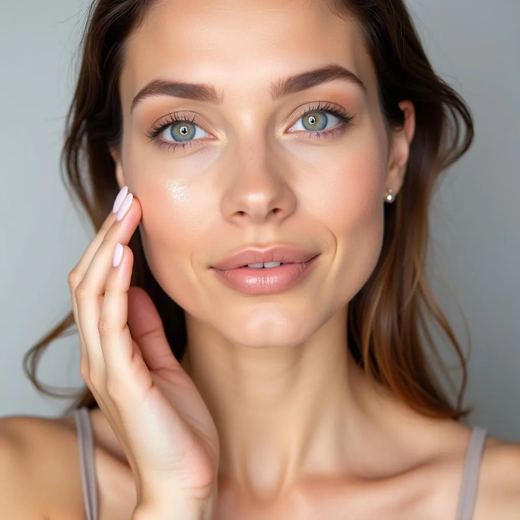 Kem highlight dạng thỏi cho makeup tự nhiên