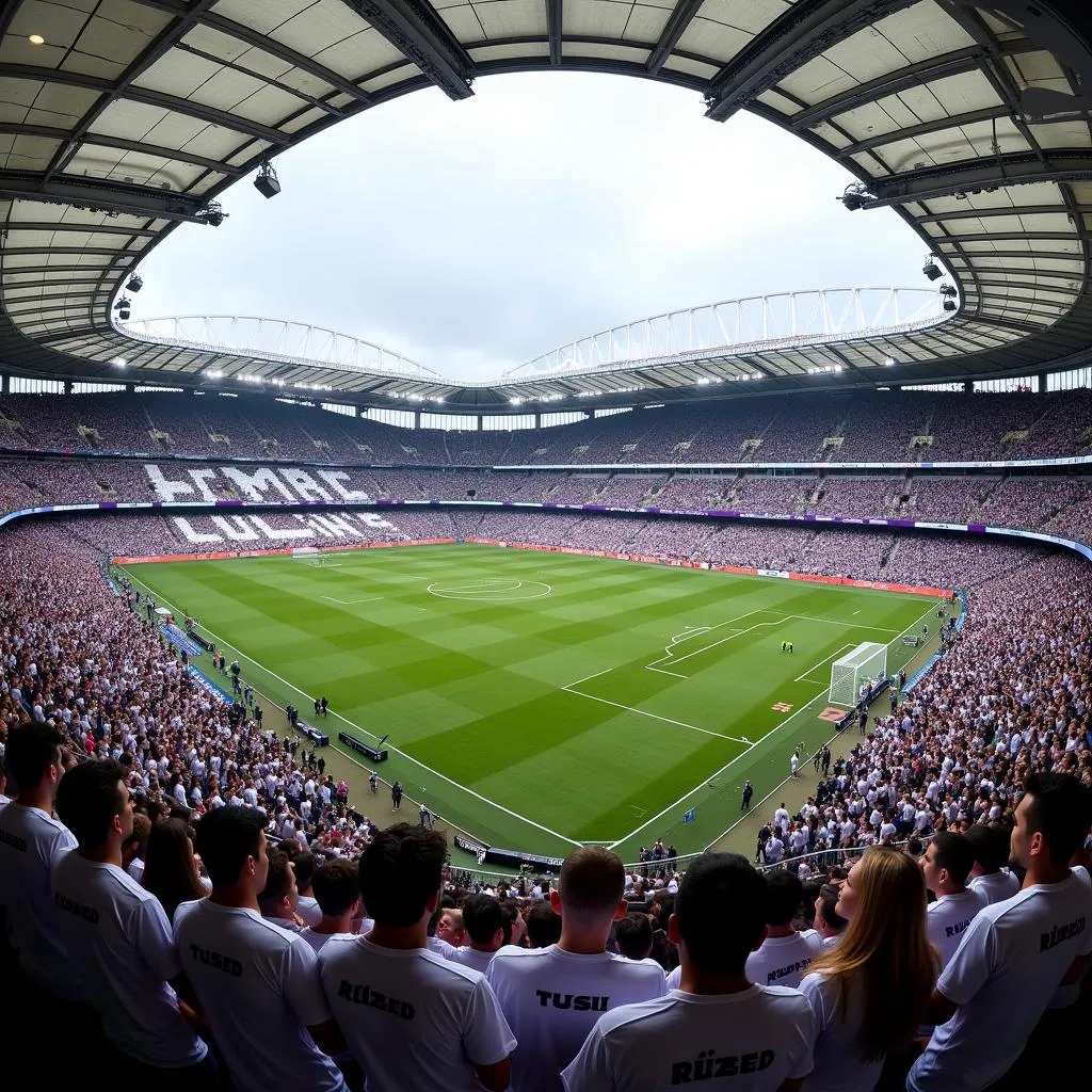 Khán giả Santiago Bernabéu