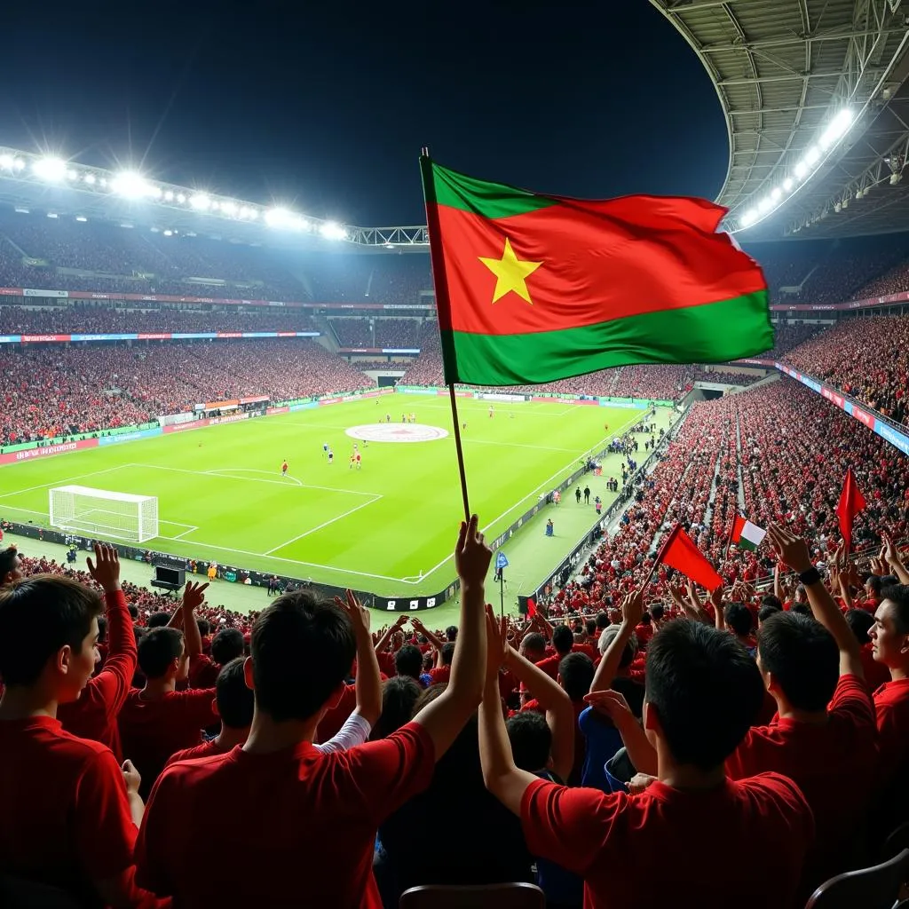 Không khí sôi động tại Asian Cup