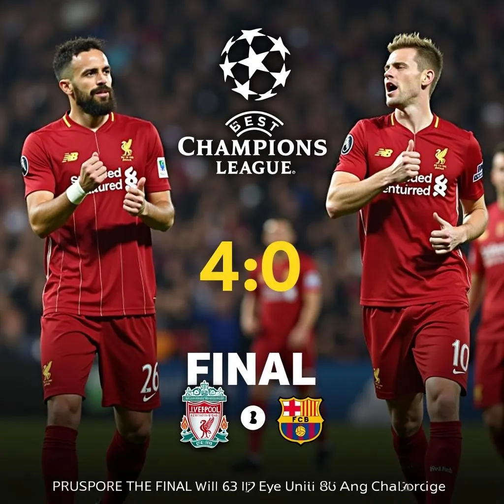 Liverpool vs Barcelona: Trận chung kết Champions League 2019