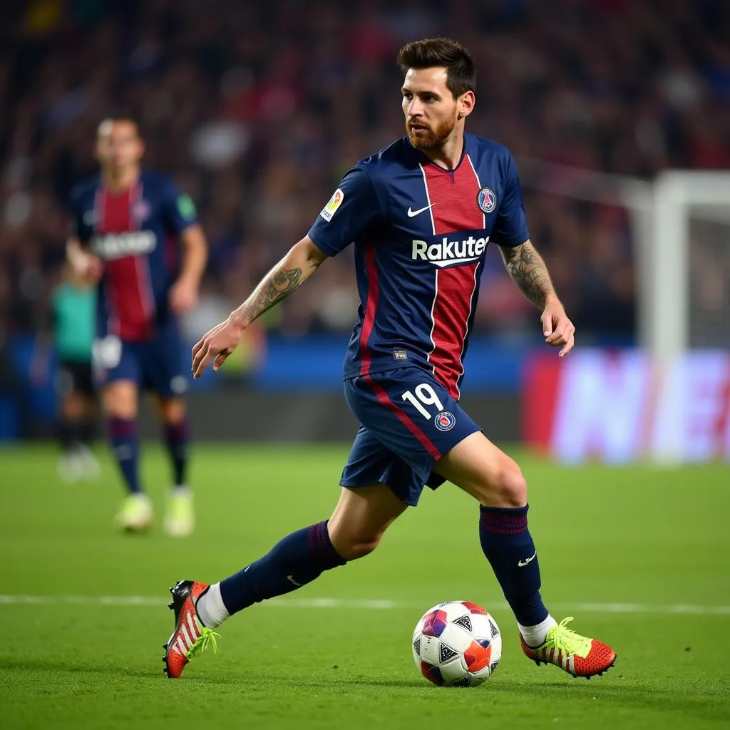 Lionel Messi showcases his magic during PSG's dominant win over Angers