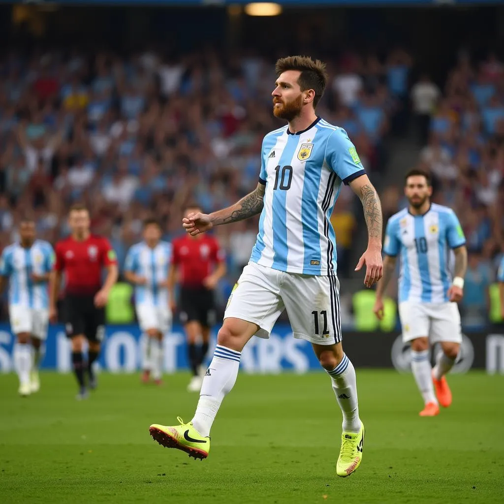 Messi ghi bàn Copa America