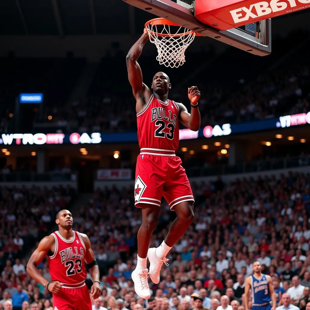 Michael Jordan Slam Dunk