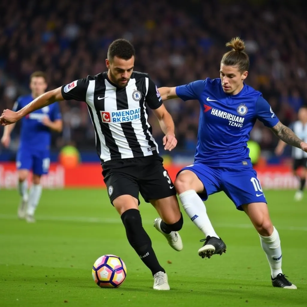 Newcastle kiểm soát bóng nhiều hơn Chelsea