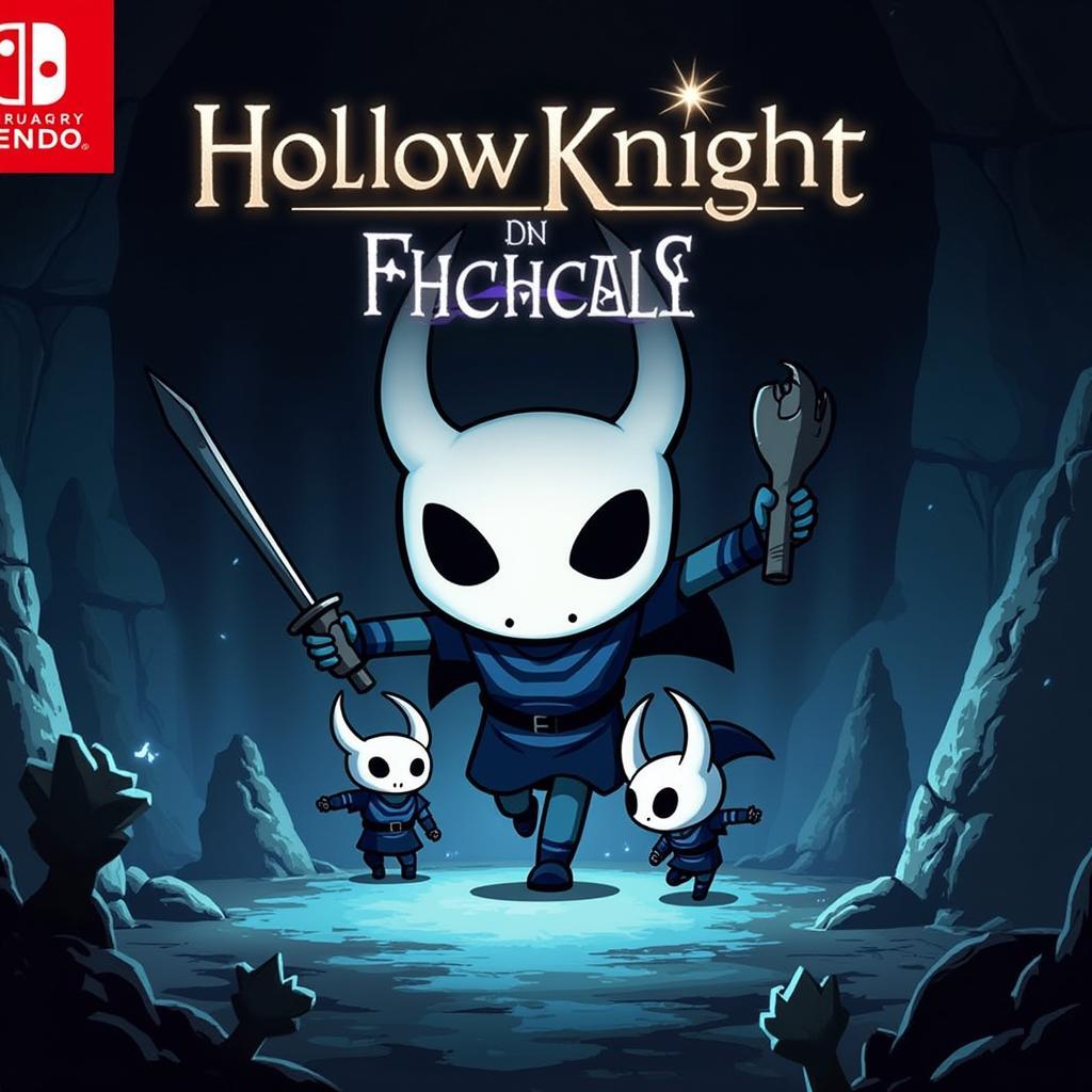 Hình ảnh gameplay Hollow Knight trong Nintendo Indies Highlight