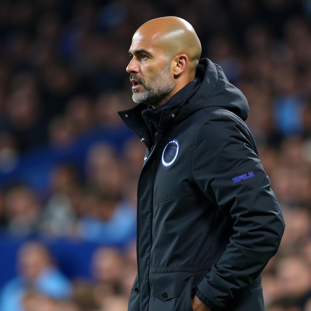 Pep Guardiola chỉ đạo