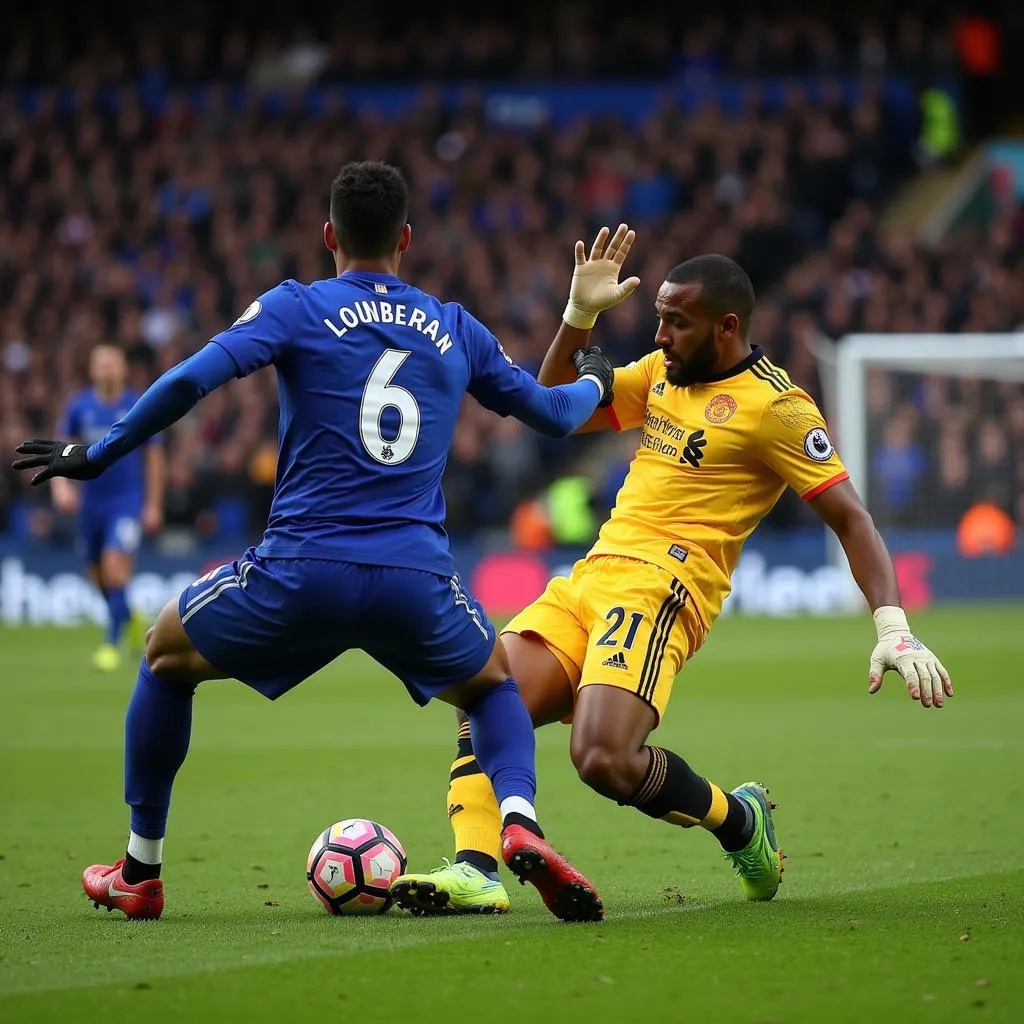 Pha Cứu Thua Man U vs Chelsea