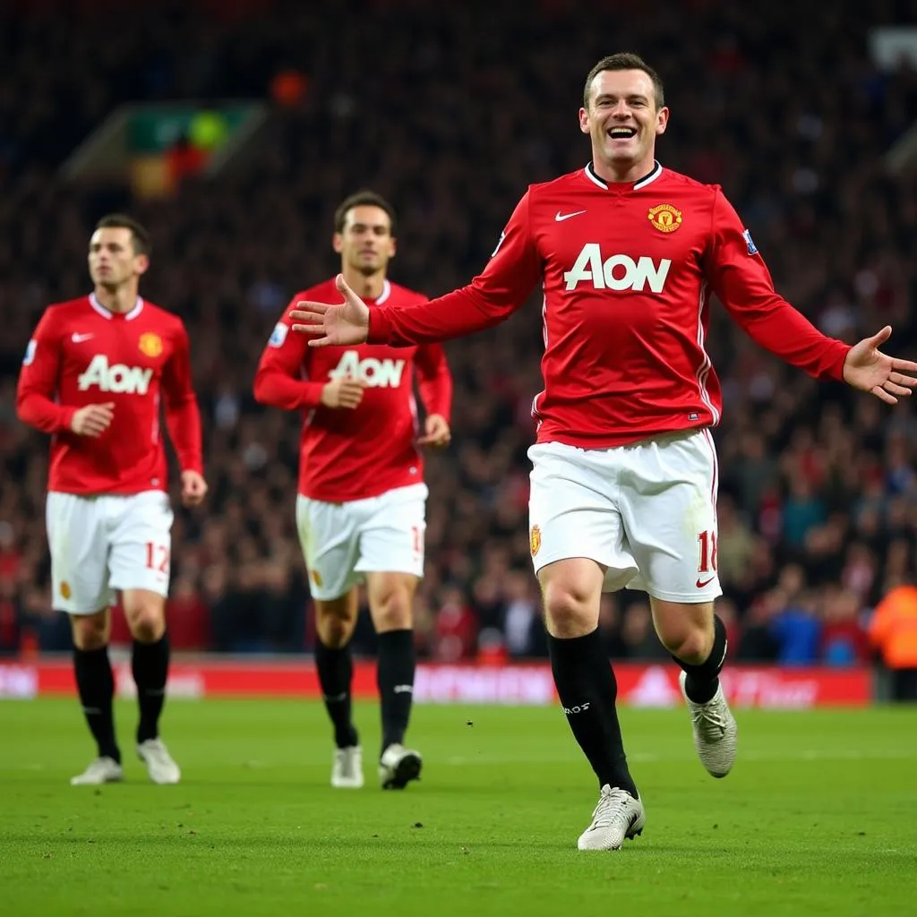 Pha solo ngoạn mục của Wayne Rooney