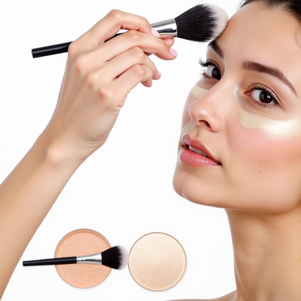 Phấn highlight Emely mẹo sử dụng