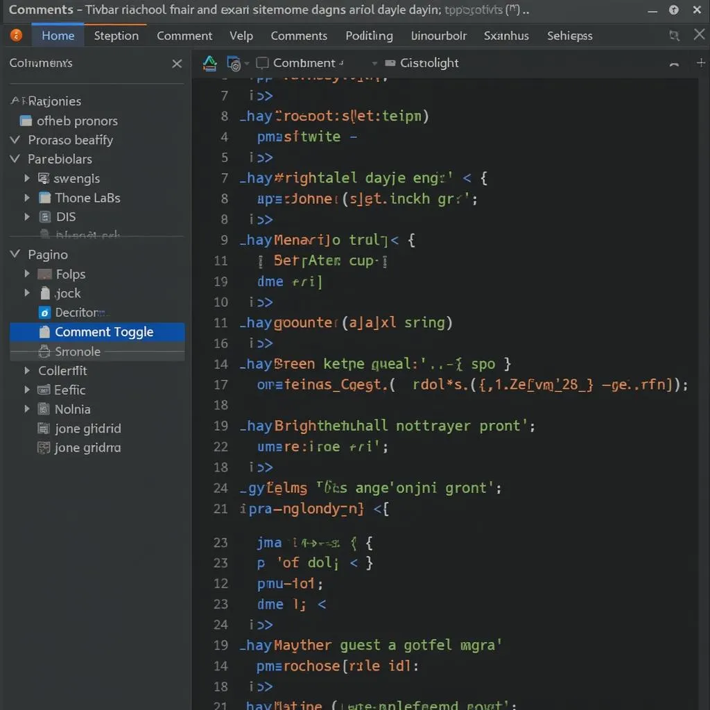 Plugin Comment Toggle trong Visual Studio Code