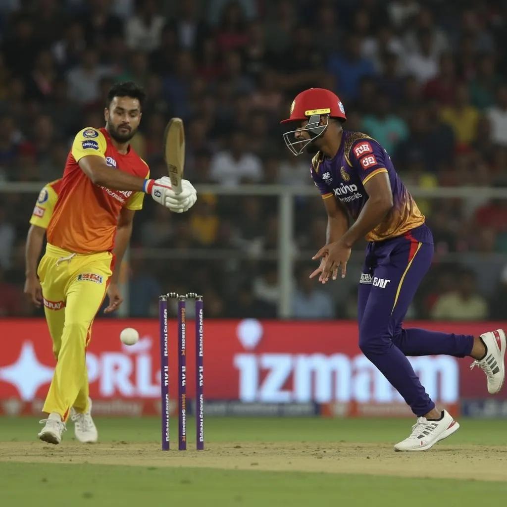 Rashid Khan Bowling in IPL 2018 Against KKR