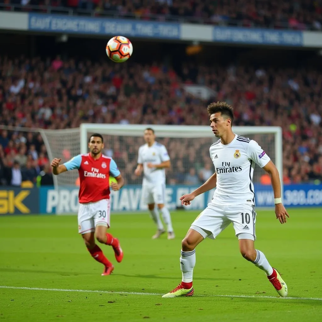 Marco Asensio scores a spectacular goal for Real Madrid in the Real Madrid vs Ajax Champions League match