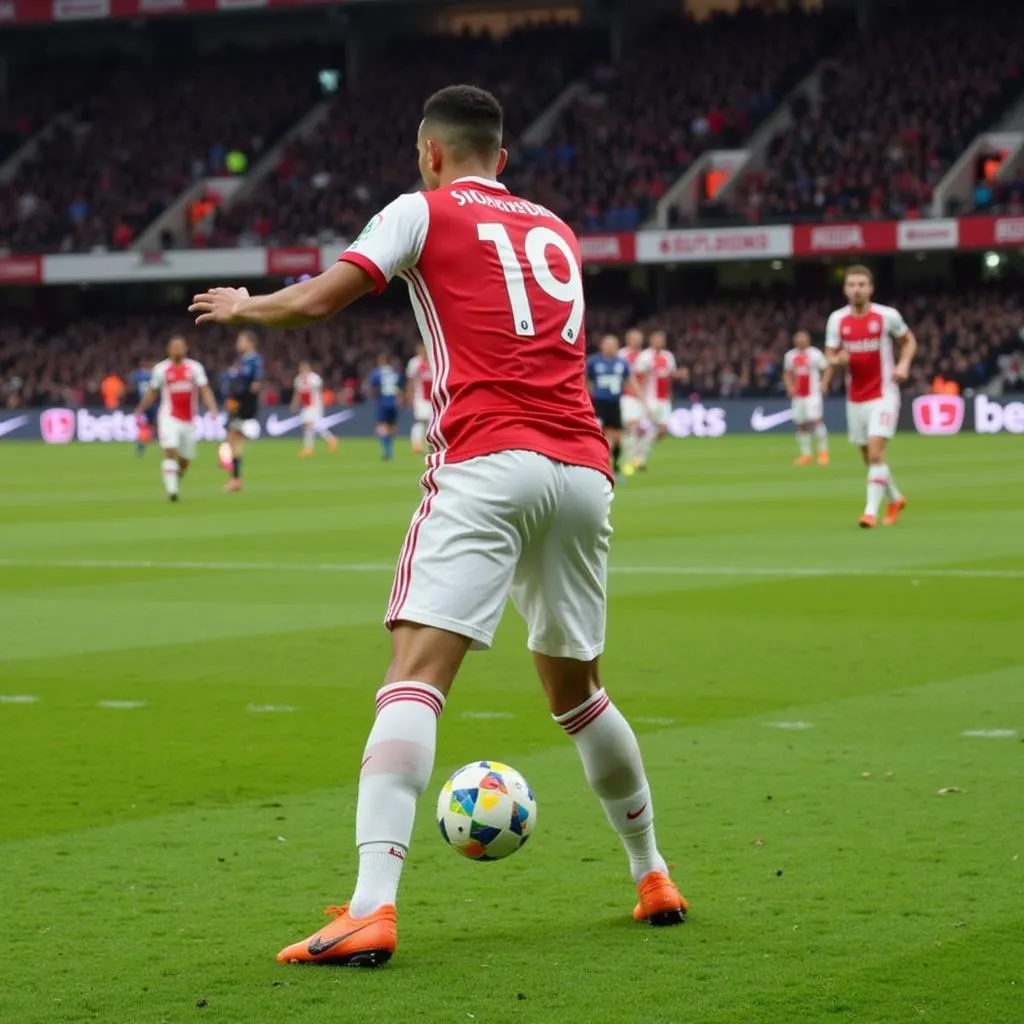 Haki Ziyech scores a fantastic goal for Ajax in the Real Madrid vs Ajax Champions League match