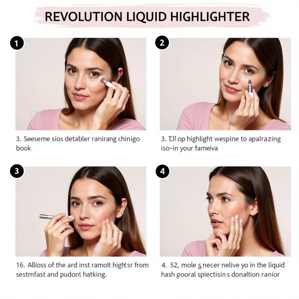 Revolution Liquid Highlighter Sử Dụng