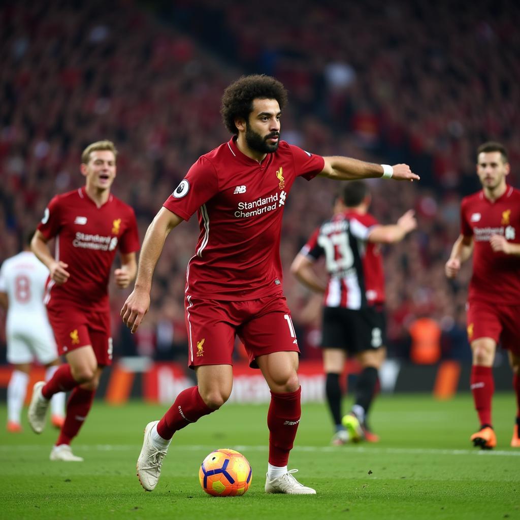 Mohamed Salah Opens the Scoring