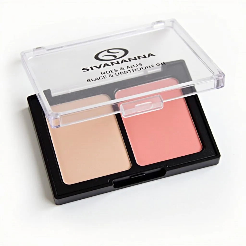 Bảng phấn má hồng, highlight và contour Sivanna Colors Pro HD