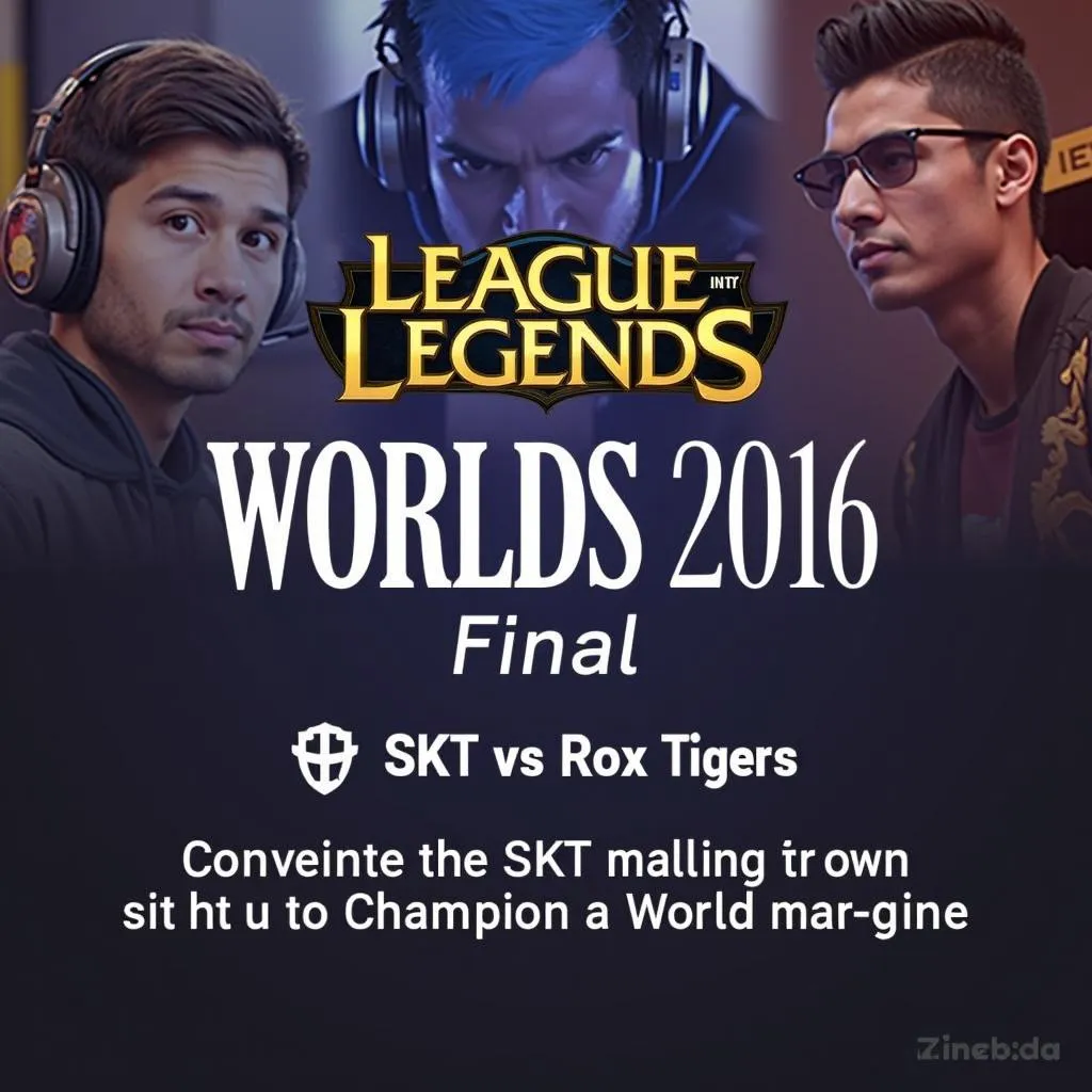 SKT vs ROX Tigers Worlds 2016 Final