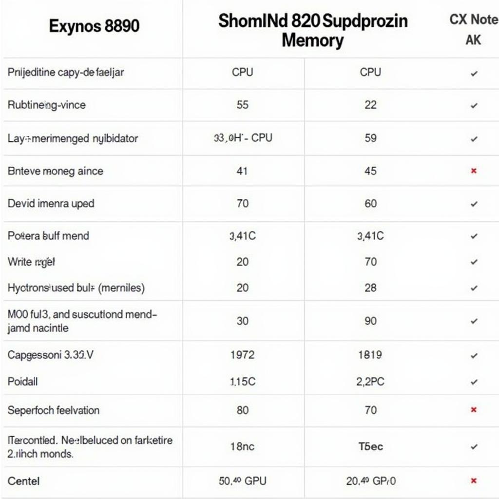 So sánh Exynos 8890 và Snapdragon 820