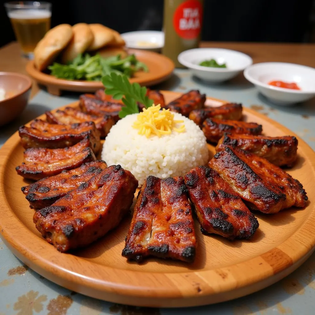 Thực đơn đa dạng của Taka BBQ Nguyễn Gia Trí