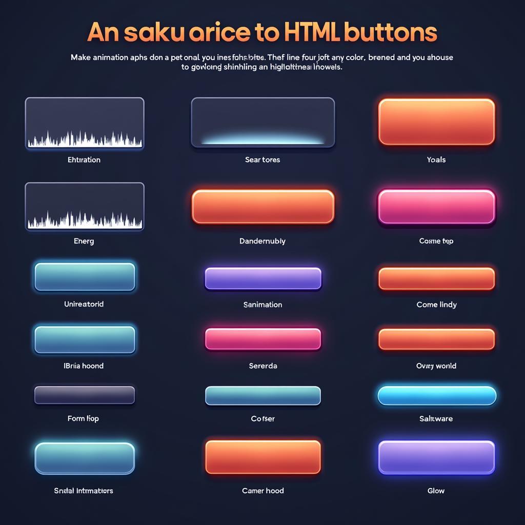 Tạo Hiệu Ứng Highlight cho HTML Button