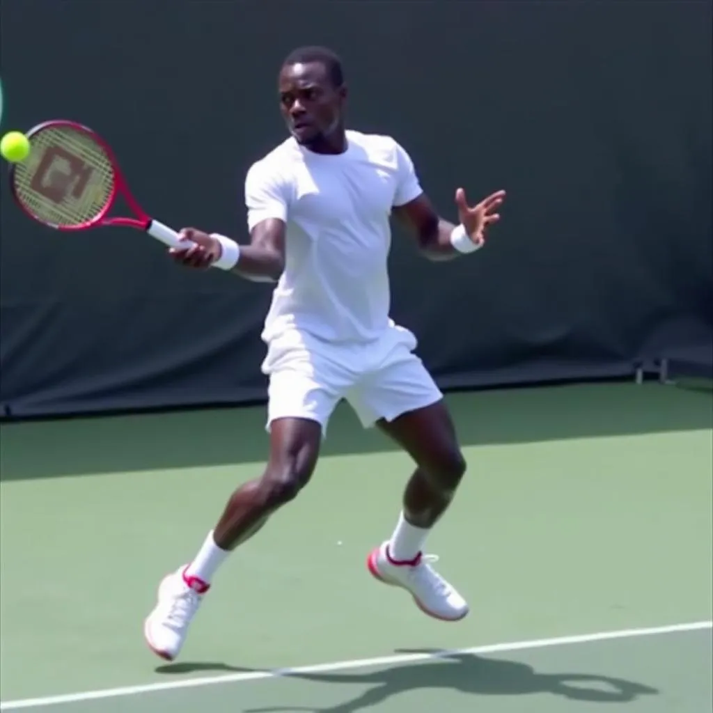 Frances Tiafoe's Incredible Athleticism on Display During a Rally Against Denis Shapovalov