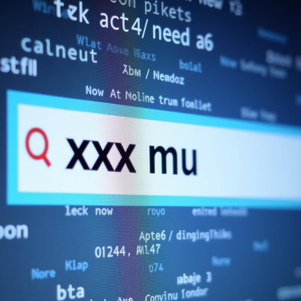 Tìm hiểu nguồn gốc của từ khóa "xxx mu"