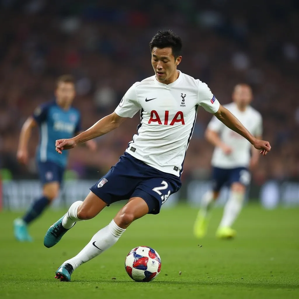 Son Heung-min scores a stunning goal against Southampton