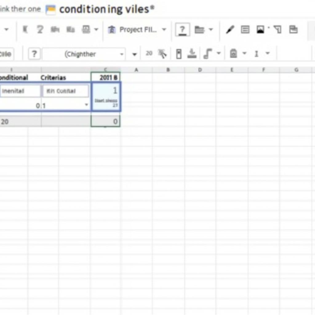 Tự động highlight cells trong Excel