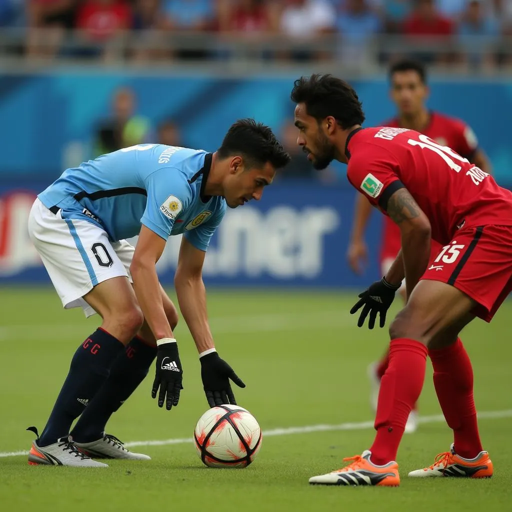 Loạt sút luân lưu Uruguay và Peru tại Copa America