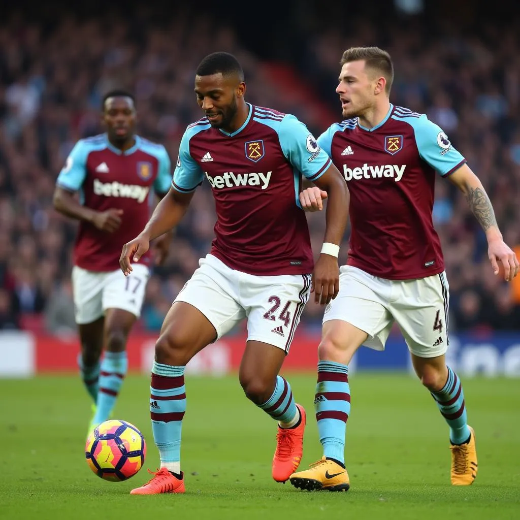 West Ham pushing forward