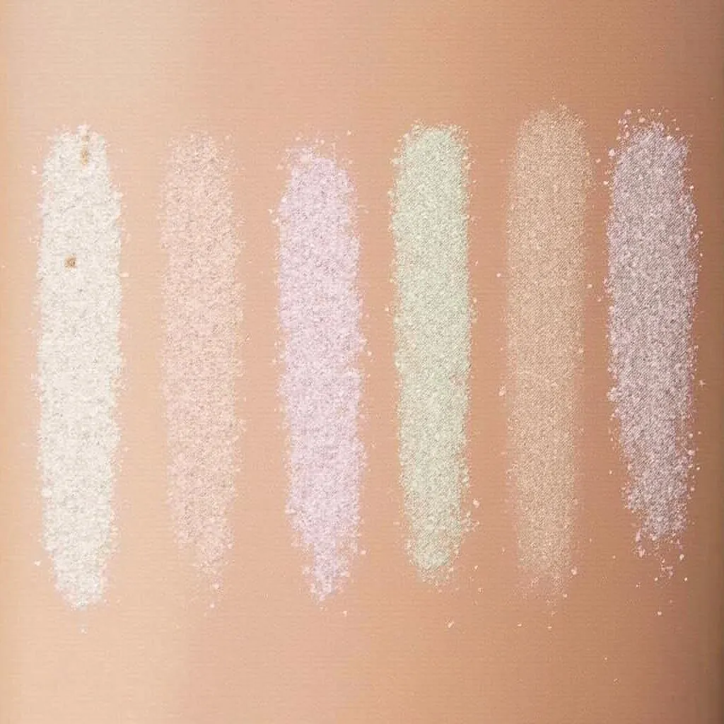 Wet n Wild Rainbow Highlighter Swatches