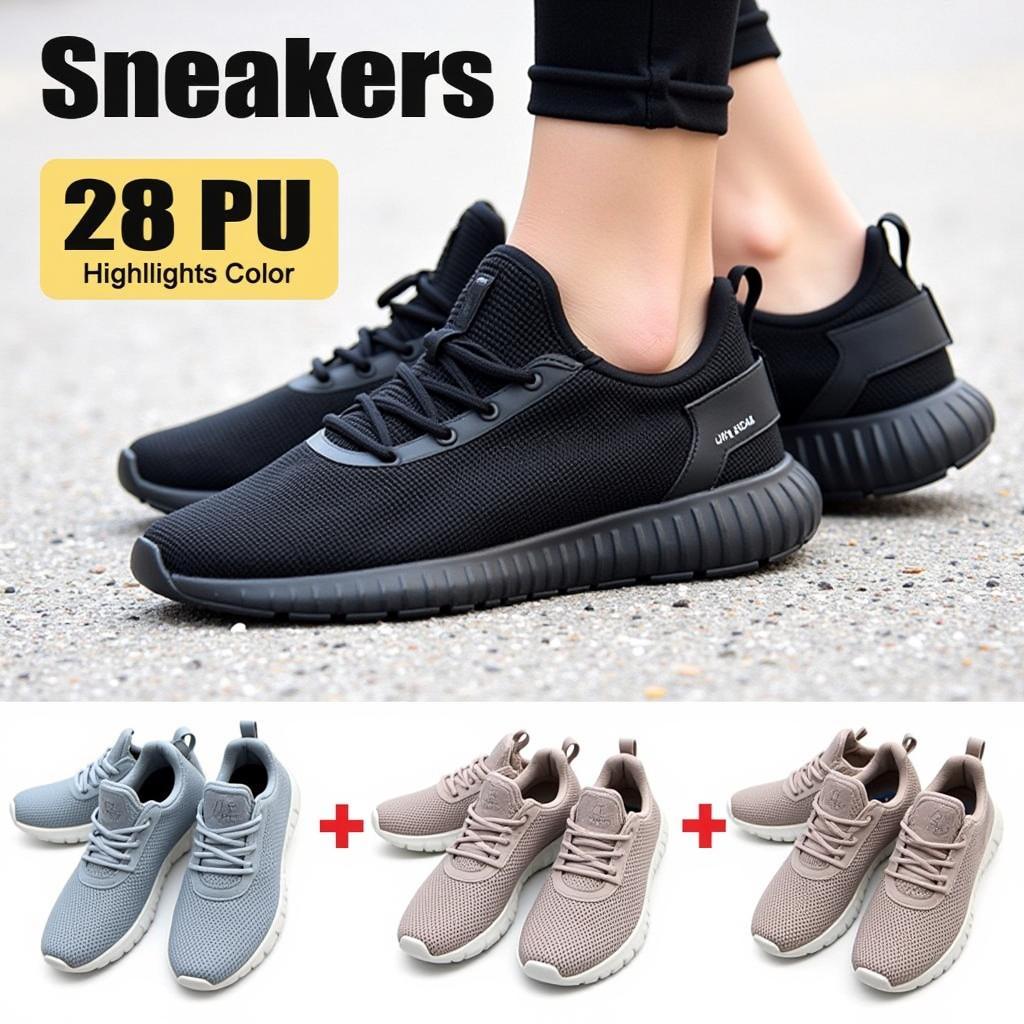 Thiết kế 28 PU Highlights Sneaker