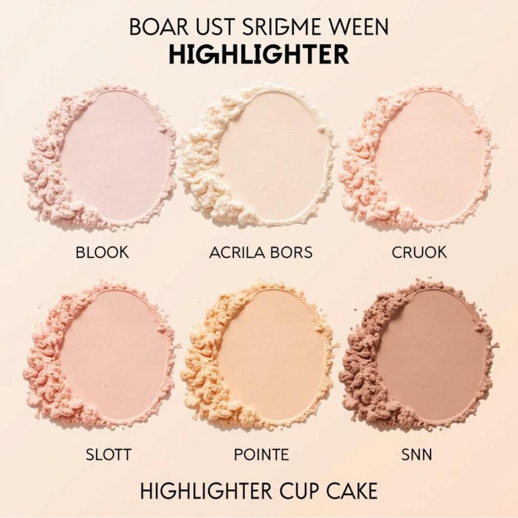 Bảng màu AOA Studio Highlighter Cup Cake