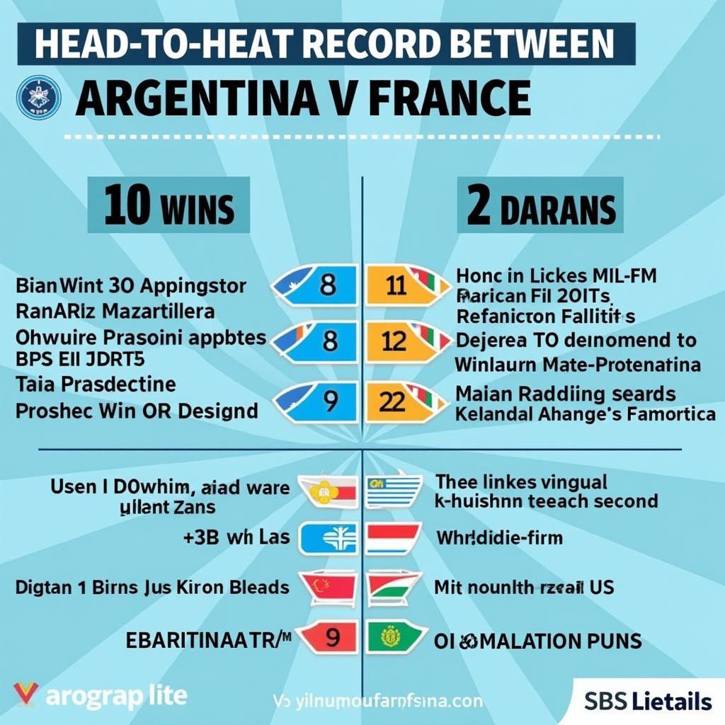 Argentina vs Pháp Lịch Sử Đối Đầu