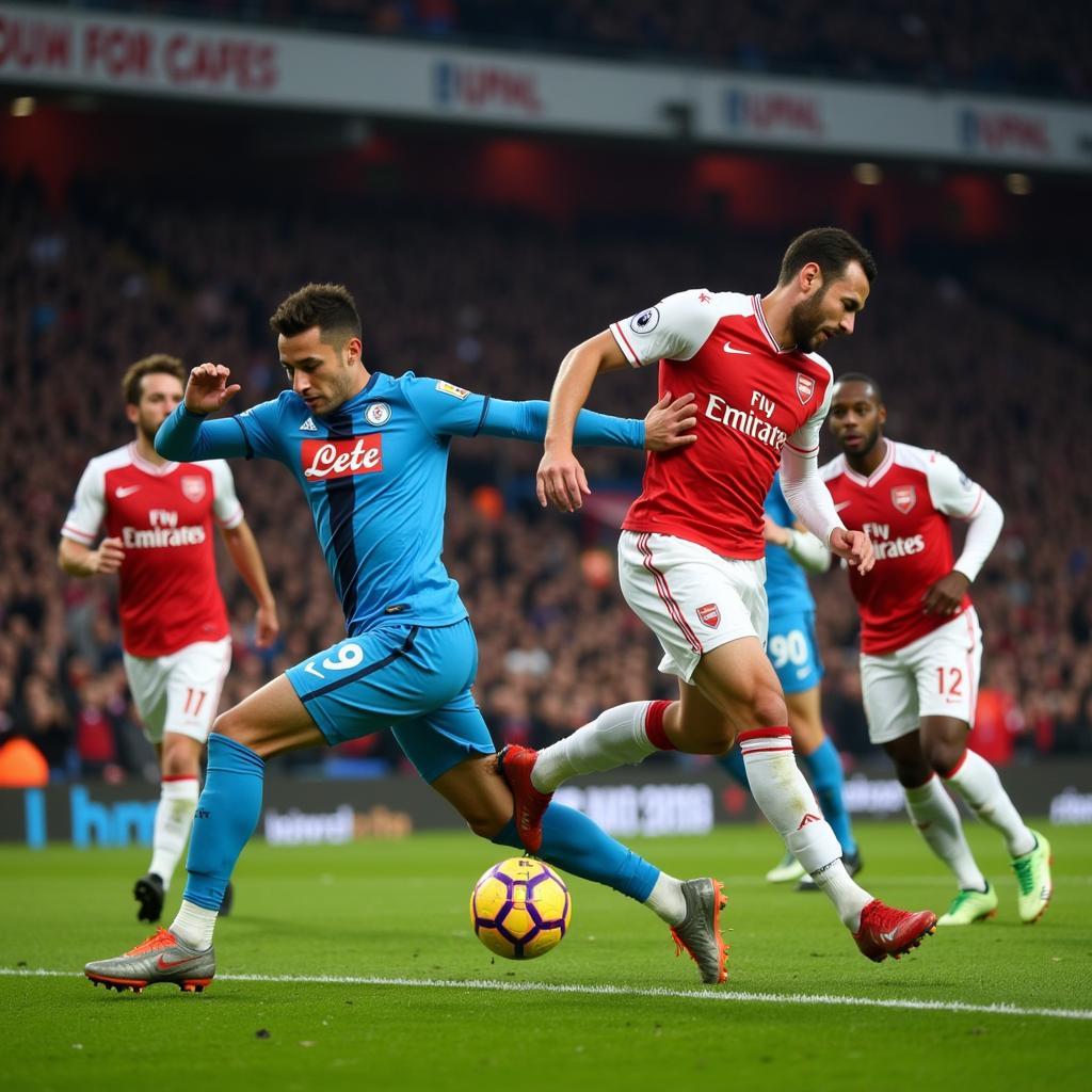 Bàn thắng đẹp mắt Arsenal vs Napoli